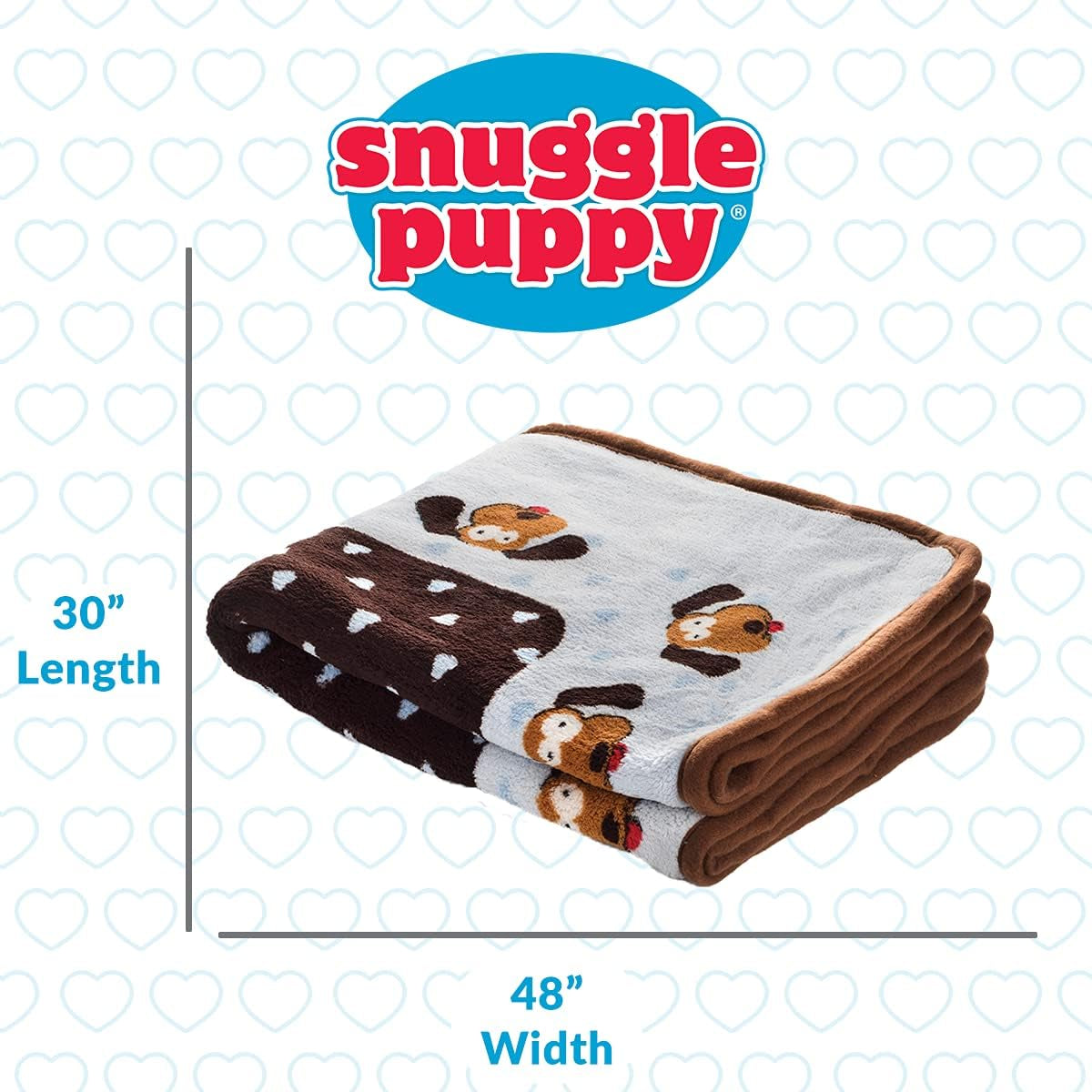 Blanket for Pets - Extra Soft and Long Lasting - Blue Pattern