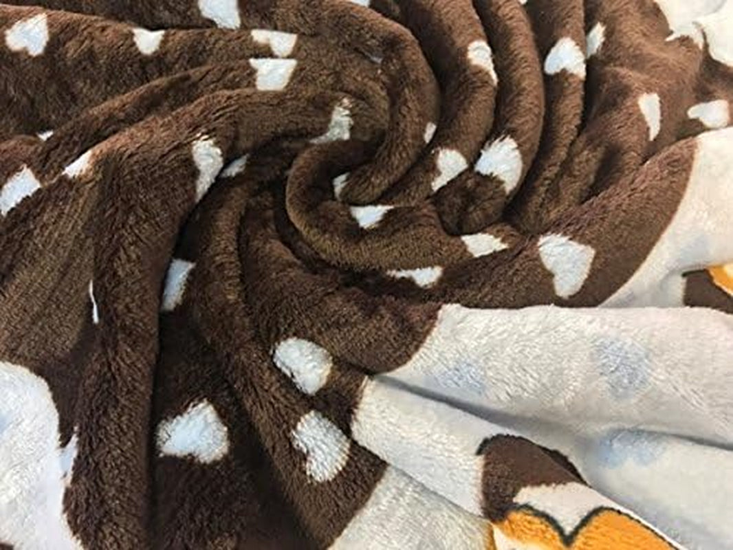Blanket for Pets - Extra Soft and Long Lasting - Blue Pattern