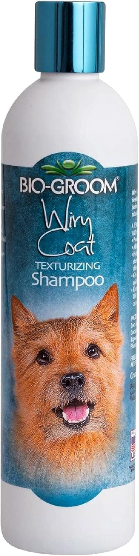 Wiry Coat Dog Shampoo – Tearless, Dog Bathing Supplies, Puppy Wash, Cat & Dog Grooming Supplies, Cruelty-Free, Made in USA, Texturizing Shampoo, Dog Products – 12 Fl Oz 1-Pack